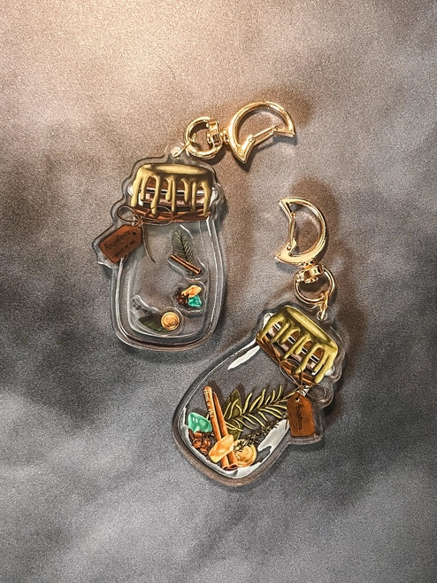 Abundance Jar Shaker Keychain - Image 6