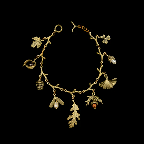 Acorn & Oaks Charm Bracelet - Image 3