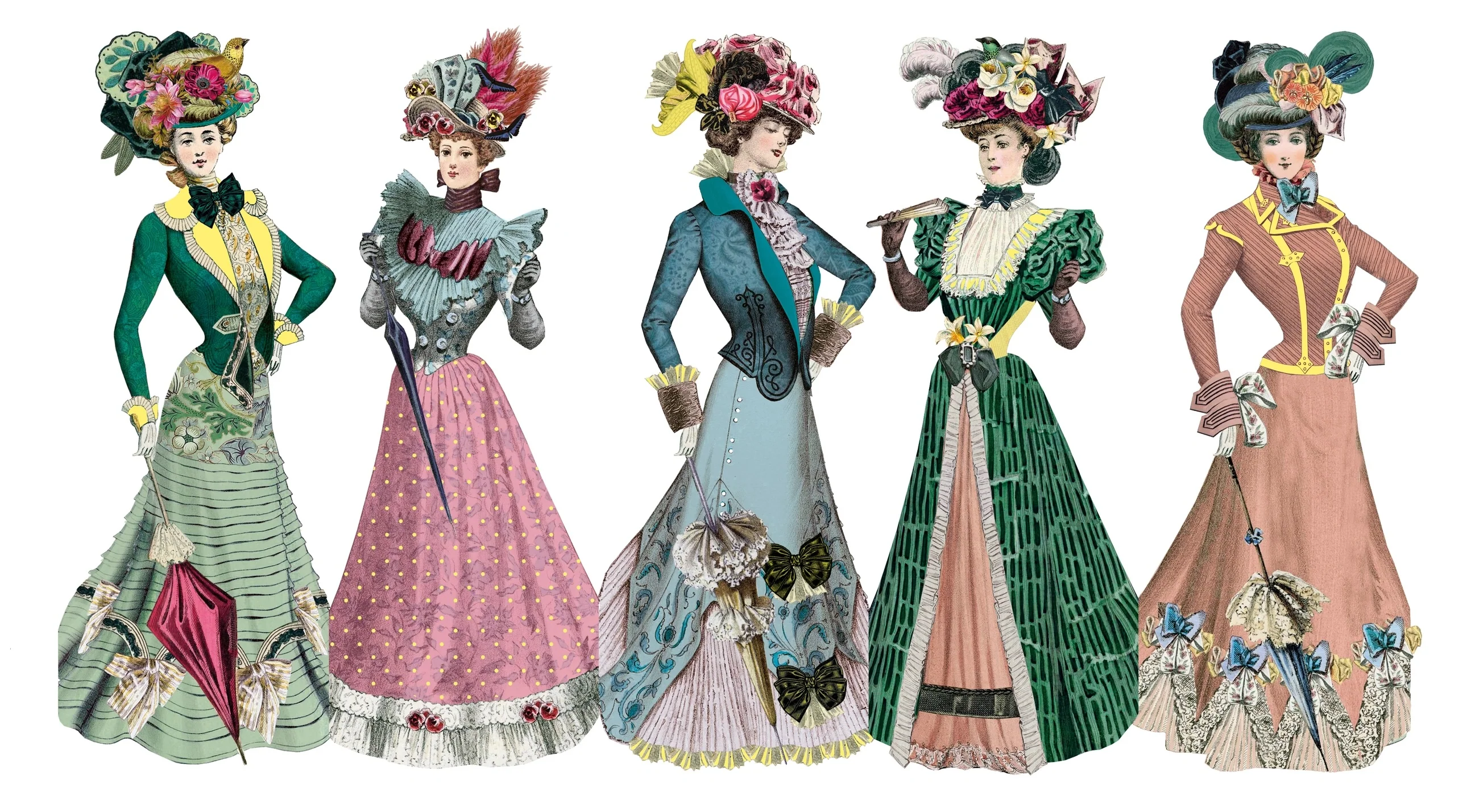 Belle Epoque Bookmarks