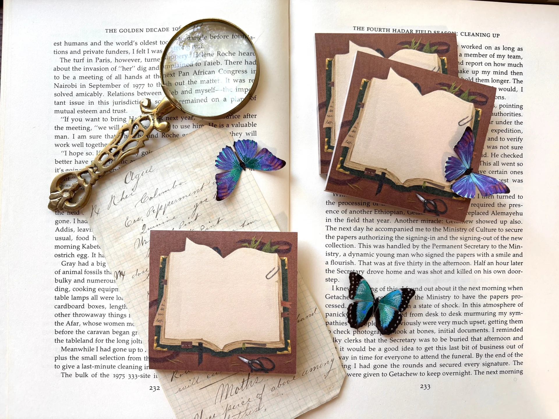 Botanist's Book Sticky Note