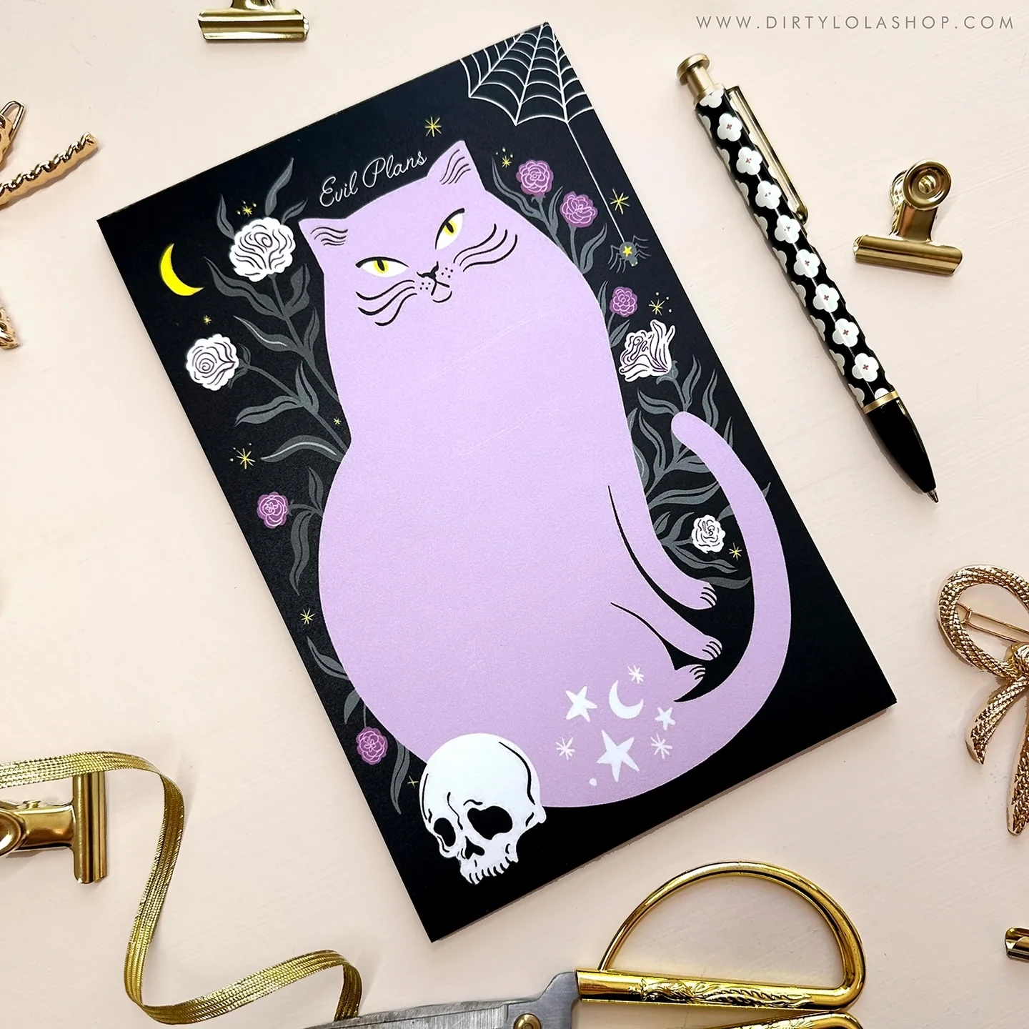Evil Plans Cat Notepad - Image 2