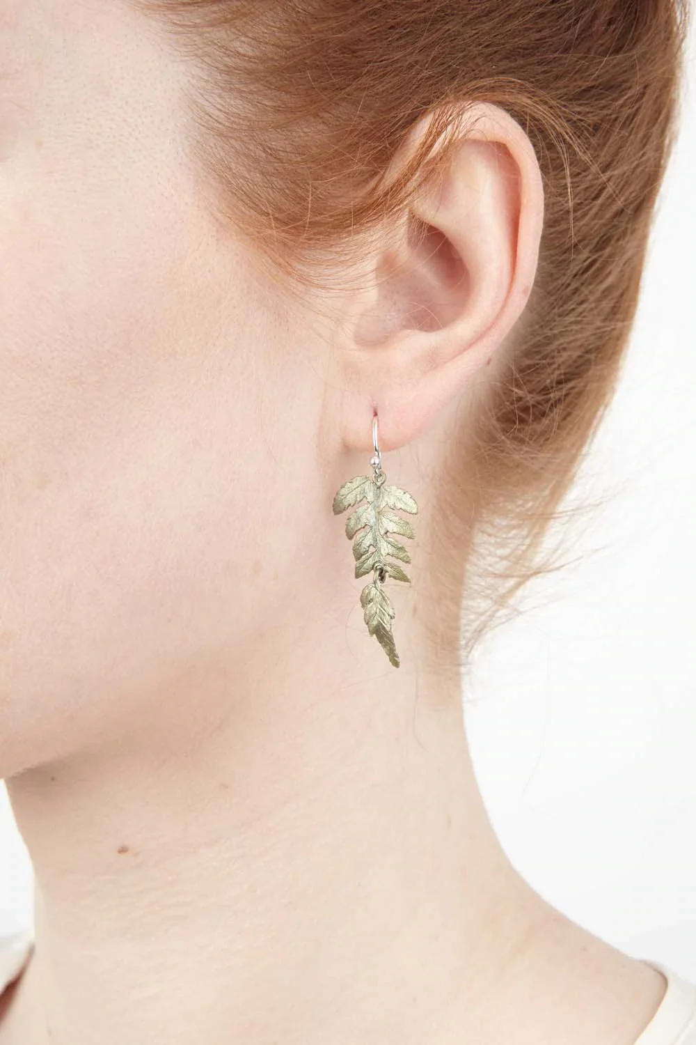 Fern Wire Earrings - Image 4