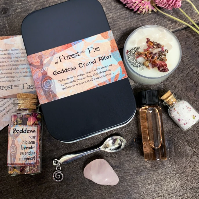 Goddess Travel Altar • Witch Kit