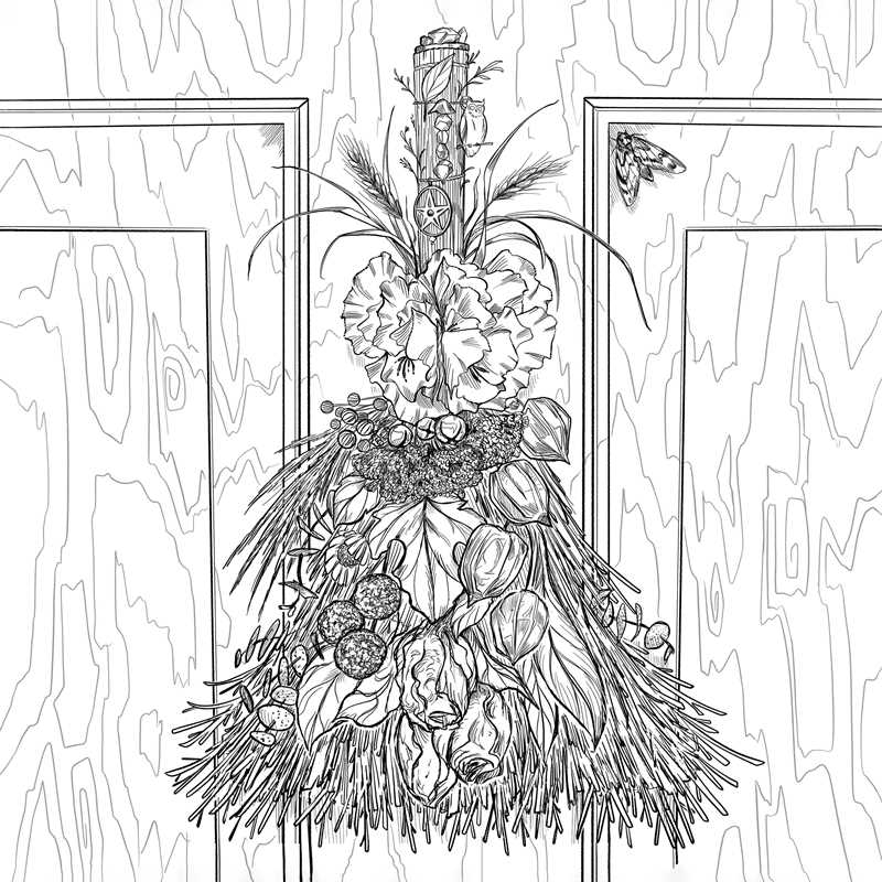 Green Witch's Coloring Book By Arin Murphy-Hiscock - Image 3
