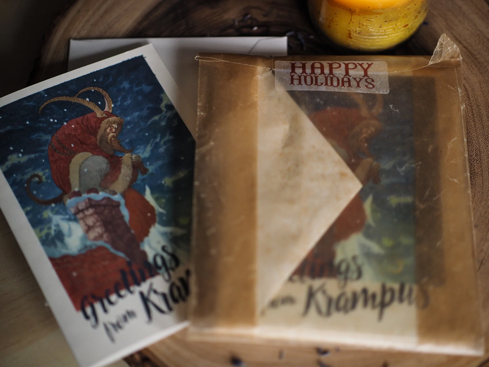 Charles Vess Krampus Cards with Envelopes -- Set of 8 - Image 5
