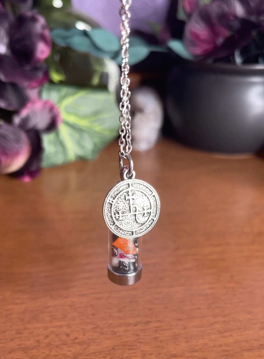 Lilith Spell Jar Amulet Necklace - Image 5