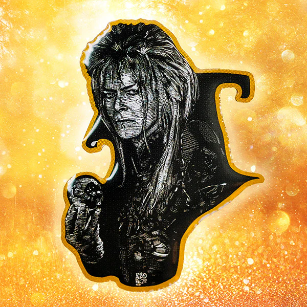 Limited Edition Goblin King/David Bowie Pin by Steve Parke - Image 3