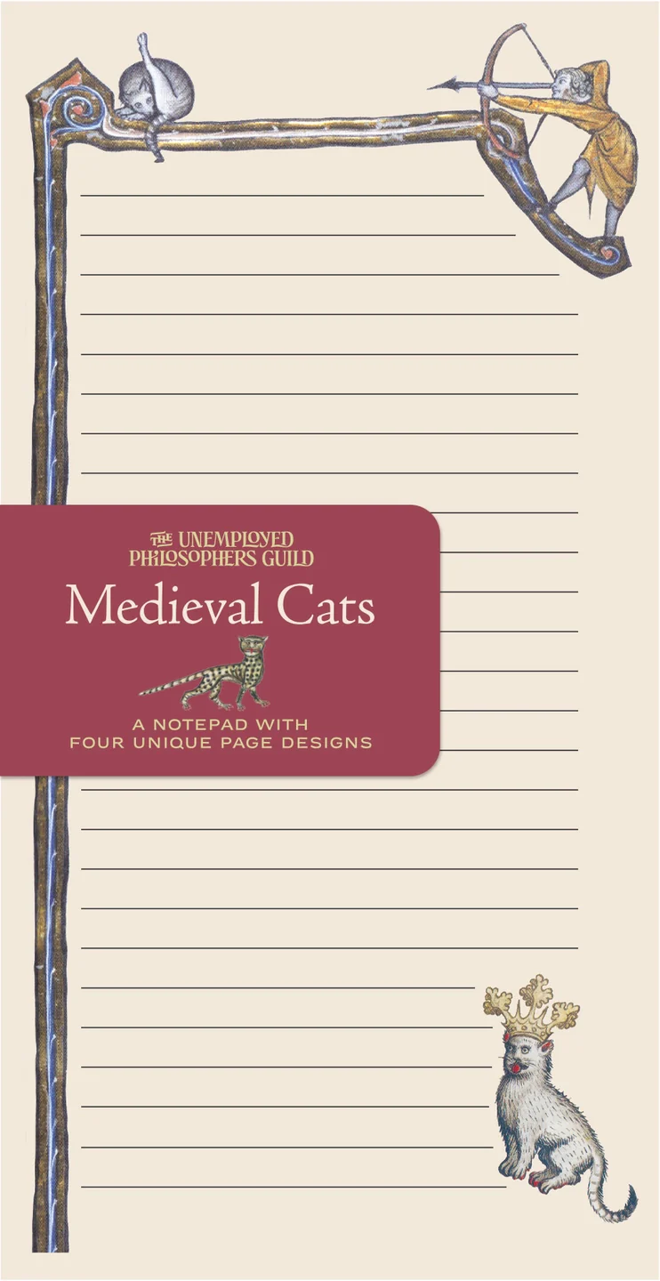 Medieval Cats Notepad - Image 3