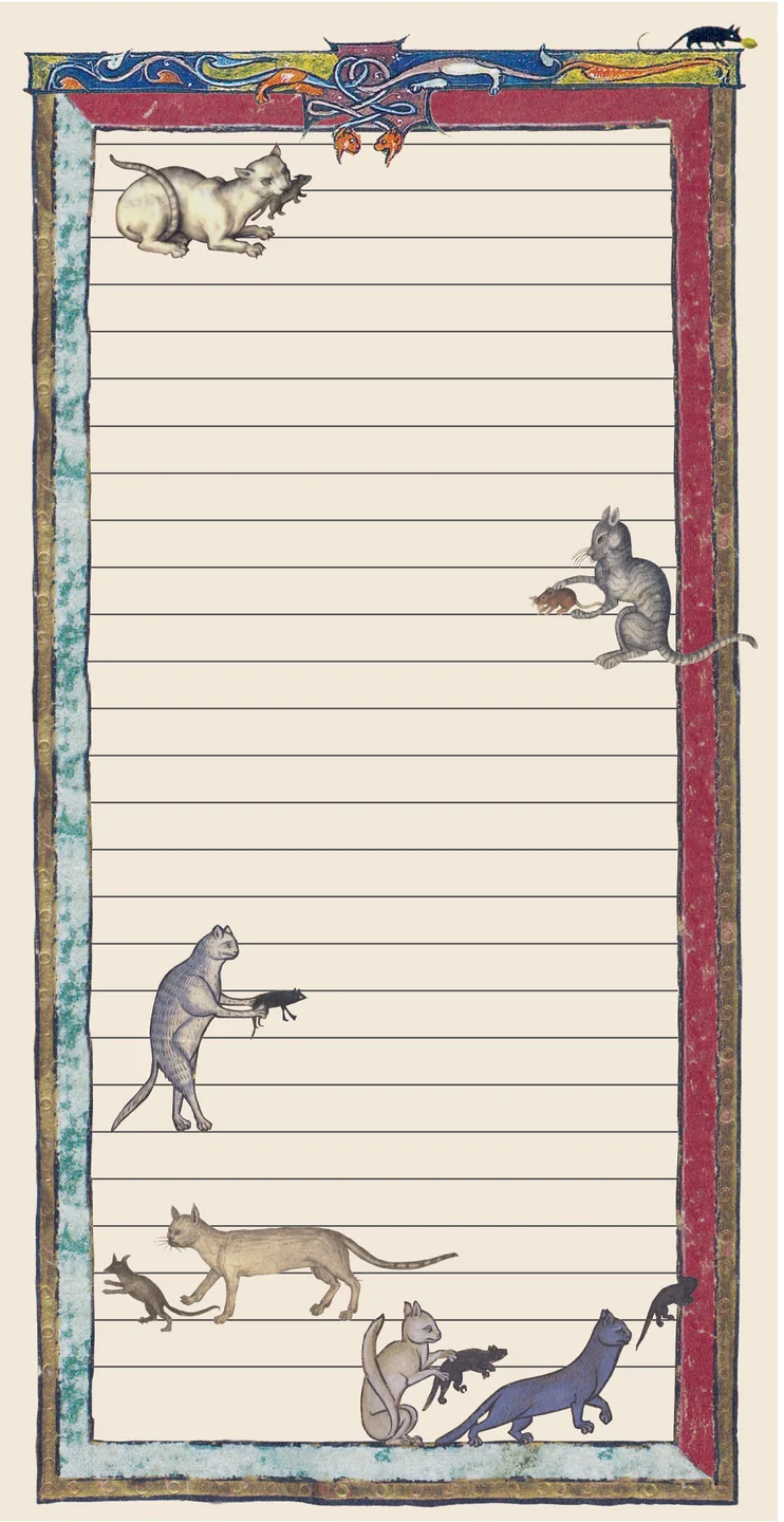 Medieval Cats Notepad - Image 5