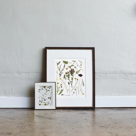 Pressed Tuscan Flowers Art Print - Image 2