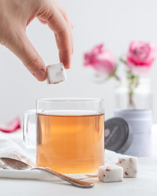 Rose Petal Sugar Cubes - Image 4