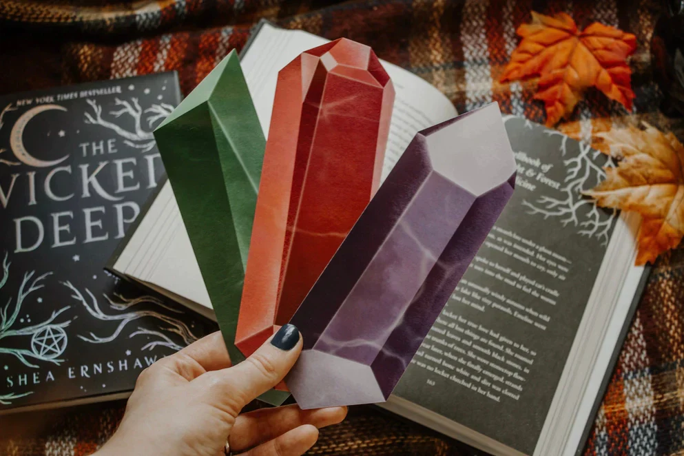 Ruby Crystal Bookmark - Image 4