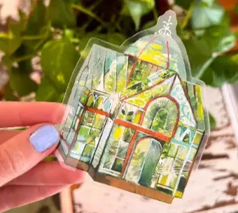 Semi-Transparent Greenhouse Sticker