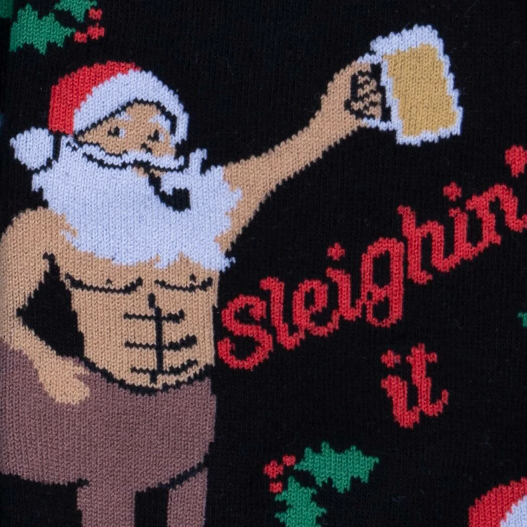 Sleighin' It Crew Socks - Image 2