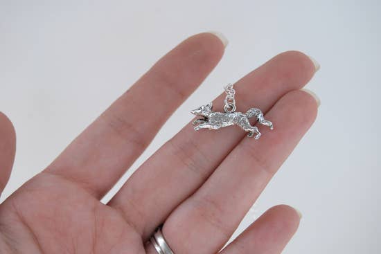 Teeny Tiny Fox Necklace - Image 3