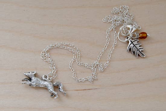 Teeny Tiny Fox Necklace - Image 5