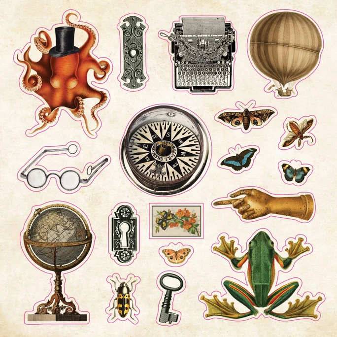 The Sticker Book of Curiosities - Image 5