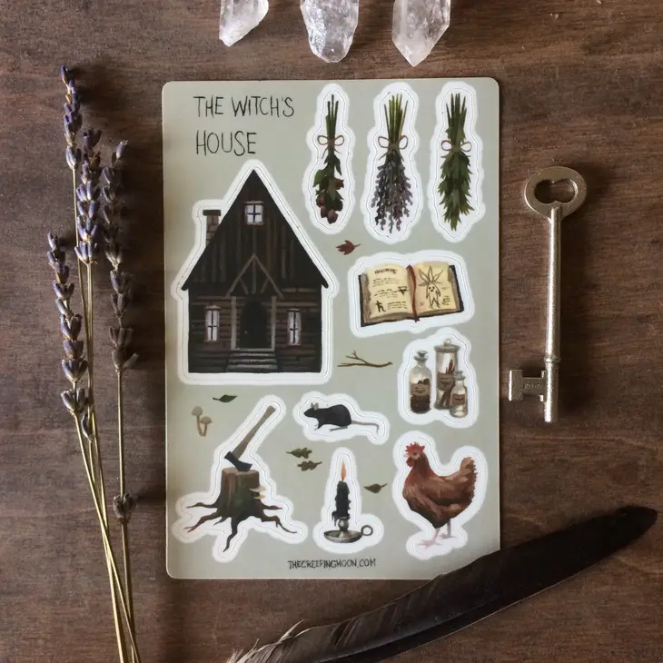 The Witch's House Sticker Sheet - Image 2