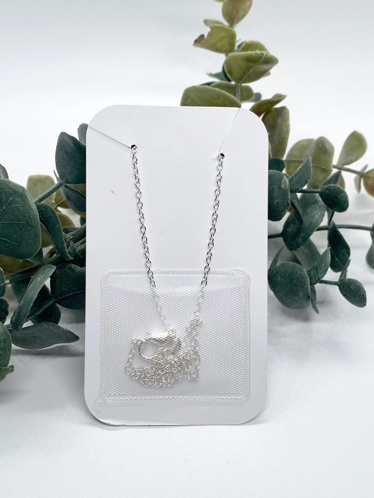 White Faerie Dust with Silver Plated Chain - Image 4