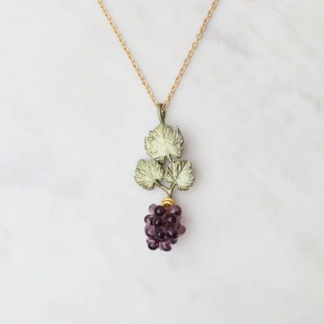 Wild Grape Vine 16" Adj. Dainty Pendant - Image 3